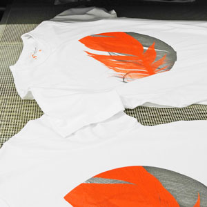 Screen printed shirts for Paul Smith & Swami